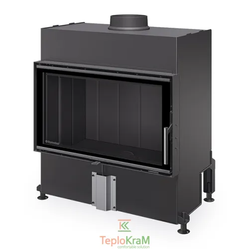 Камінна топка Romotop HEAT 4G 80.50.06, 11,1 кВт, темне футерування