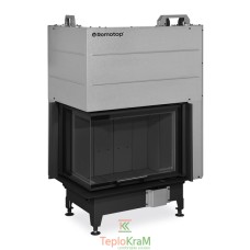 Камінна топка Romotop HEAT L 3g L 65.51.40.26, 10,4 кВт, ліва з гільйотиною, темне футерування