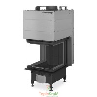 Камінна топка Romotop HEAT U 3g L 50.52.50.26, 8 кВт, тристороння з гільйотиною, темне футерування