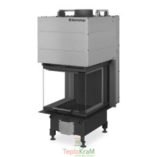 Камінна топка Romotop HEAT U 3g L 50.52.50.26, 8 кВт, тристороння з гільйотиною, темне футерування