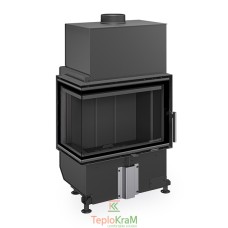 Камінна топка Romotop HEAT L 4g S 60.44.33.26, 6,8 кВт, ліва, темне футерування