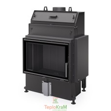 Камінна топка Romotop з водяним контуром HEAT W 4g 70.50.06, 27 кВт, темне футерування
