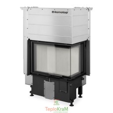 Камінна топка Romotop IMPRESSION R 3G L 63.51.38.14, 9,7 кВт, права з гільйотиною, подвійне скло