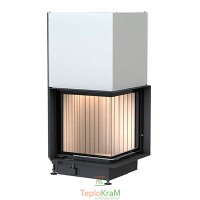 Каминная топка Brunner 57/52/52 10 кВт, угловая с гильотиной