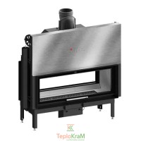 Каминная топка HITZE ARDENTE DUO 120х43.DGS 22 кВт, туннельная с гильотиной