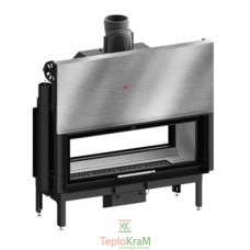 Камінна топка HITZE ARDENTE DUO 120х43.DGS 22 кВт, тунельна з гільйотиною