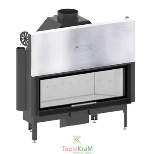 Камінна топка HITZE ALBERO AL120х43G.H-D 25 кВт, з гільйотиною