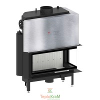 Камінна топка з водяним контуром HITZE AQUASYSTEM 90x41.RG-D 21 кВт, права з гільйотиною