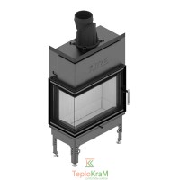 Камінна топка Hitze HST 59x43.L 7,6 кВт, ліва
