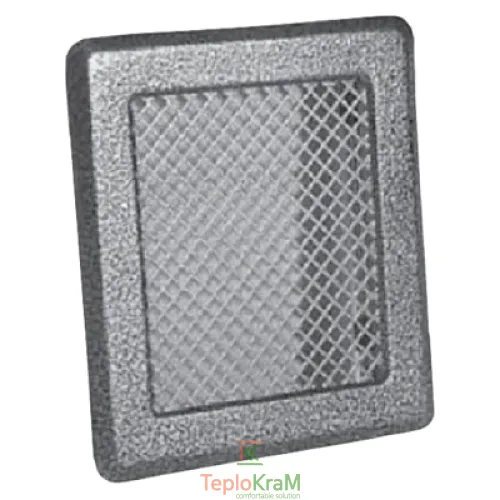 Вентиляционная решетка K2 175x195 серебро античное Darco