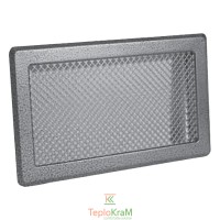 Вентиляційна решітка K4 195х335 срібло античне Darco