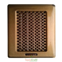 Вентиляційна решітка Kz2 175x195 мідь лакована Darco