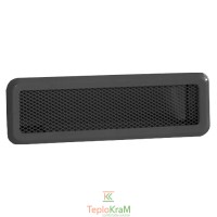 Вентиляційна решітка K0 65х205 чорна Darco