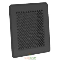 Вентиляційна решітка K2 175х195 чорна Darco