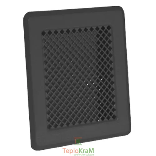 Вентиляційна решітка K2 175х195 чорна Darco