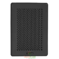 Вентиляционная решетка с жалюзи Kz3 175х245 черная Darco