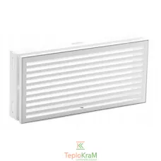 Вентиляционная решетка Darco KRVIN, 170x145 мм, белая