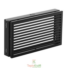 Вентиляционная решетка Darco KRVIN, 220x145 мм, черная