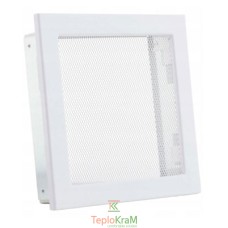 Вентиляционная решетка с сеткой Darco KRVSM, 220х220 мм, белая