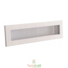 Вентиляционная решетка с сеткой Darco KRVSM, 220х95 мм, белая