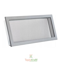 Вентиляционная решетка с сеткой Darco KRVSM, 240х170 мм, черная