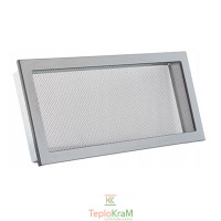 Вентиляційна решітка з сіткою Darco KRVSM, 325х170 мм, чорна