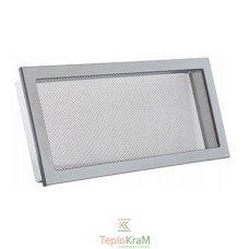 Вентиляционная решетка с сеткой Darco KRVSM, 325х170 мм, черная