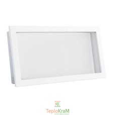 Вентиляционная решетка с сеткой Darco KRVSM, 325х195 мм, белая