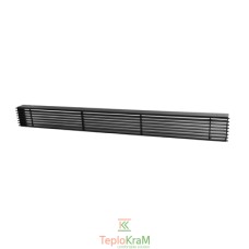 Вентиляционная решетка DARCO LOFT 800x100 мм, черная