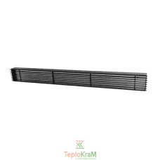 Вентиляційна решітка DARCO LOFT 800x100 мм, чорна