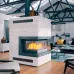 Вентиляційна решітка DARCO LOFT 800x100 мм, чорна+хром