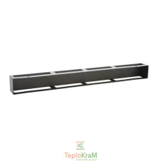 Маскувальна решітка Darco LOFT 650x60 мм, чорна