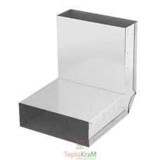 Колено потолок-стена 90° Darco KSS 150х50 мм оцинкованное