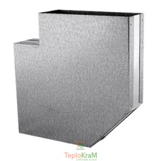 Колено 90° Darco KL 150x50 мм оцинкованное