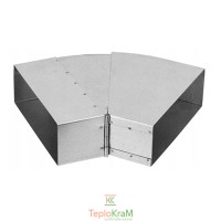 Коліно регульоване 25-45° Darco KLN, 150x50 мм