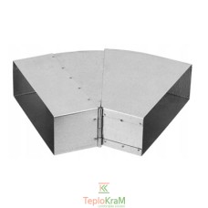Коліно регульоване 25-45° Darco KLN, 150x50 мм