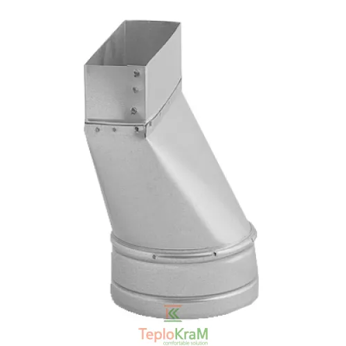 Редукция асимметричная Darco RDSS-NS Ø 125мм/150х50 мм оцинкованная