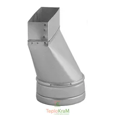 Редукция асимметричная Darco RDSS-NS Ø 150мм/150х50 мм оцинкованная