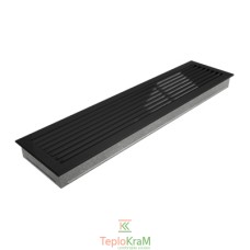 Вентиляційна решітка Kratki 70C/FRESH 17x70 см, чорна