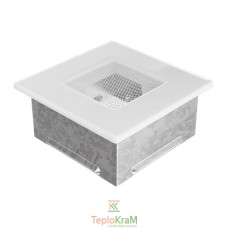 Вентиляционная решетка Kratki 11B 11x11 см, белая
