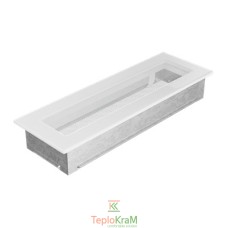 Вентиляционная решетка Kratki 32B 11x32 см, белая