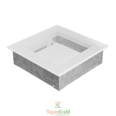 Вентиляционная решетка Kratki 17B 17x17 см, белая