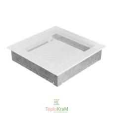 Вентиляционная решетка Kratki 22B 22x22 см, белая