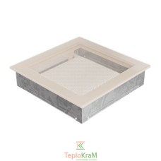 Вентиляционная решетка Kratki 22K 22x22 см, кремовая
