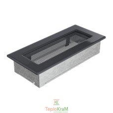 Вентиляционная решетка Kratki 24G 11x24 см, графитовая