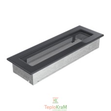 Вентиляційна решітка Kratki 32G 11x32 см, графітова