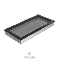 Вентиляційна решітка Kratki 22/45C 22x45 см, чорна