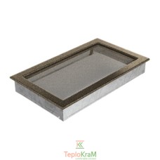 Вентиляционная решетка Kratki 22/37CZ 22x37 см, черно-золотая
