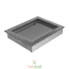 Вентиляційна решітка Kratki 22/30CS 22x30 см, чорно-срібна