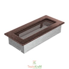 Вентиляционная решетка Kratki 24M 11x24 см, медная
